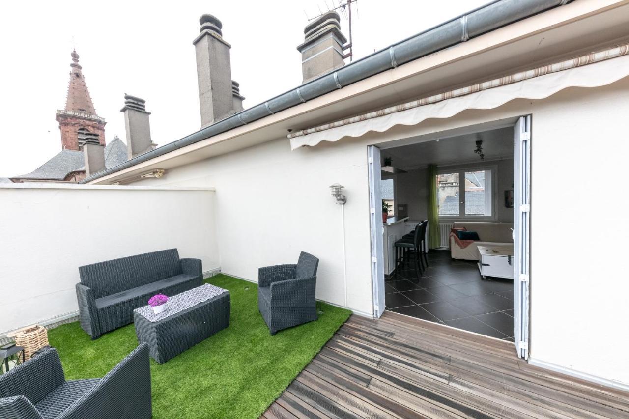 Apartamento La Terrasse De St Amans Rodez Exterior foto