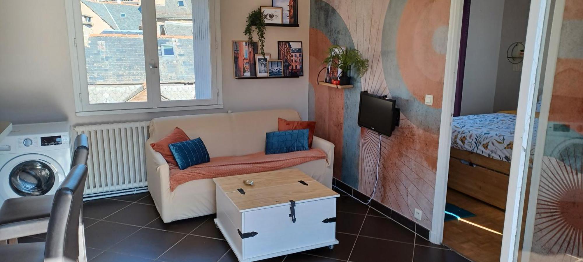 Apartamento La Terrasse De St Amans Rodez Exterior foto
